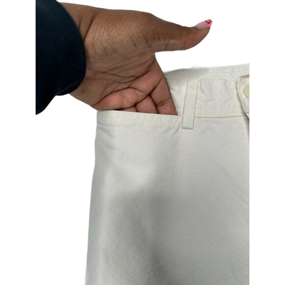 New with Tags Jesse Kamm Salt White High Rise Ranger Straight Leg Pant Size 4 - Picture 11 of 16